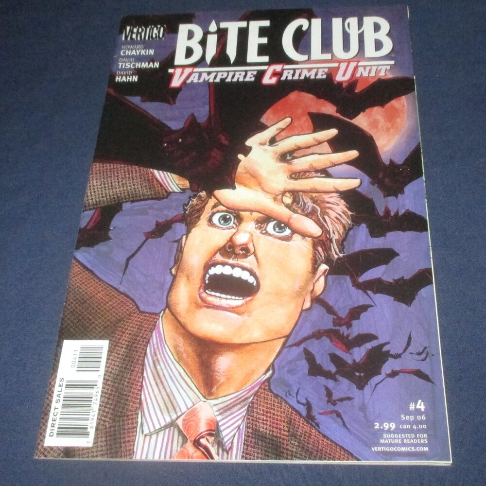Bite Club Vampire Crime Unit #4 (Vertigo Comics, 2006)